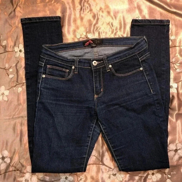 Forever 21 Blue Jeans Size 27 - Picture 3 of 8